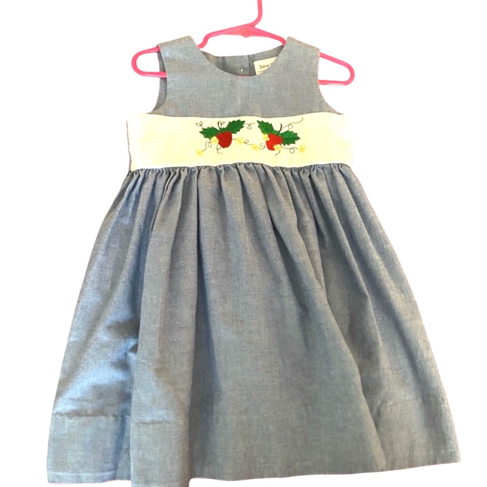 Sew Childish Handmade Boutique Dress, Children’s Size 3